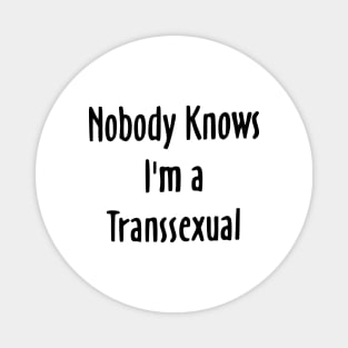 Nobody Knows I'm a Transsexual Magnet